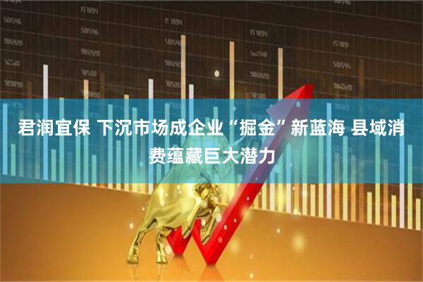 君润宜保 下沉市场成企业“掘金”新蓝海 县域消费蕴藏巨大潜力