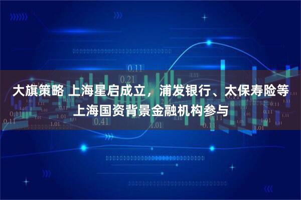 大旗策略 上海星启成立，浦发银行、太保寿险等上海国资背景金融机构参与