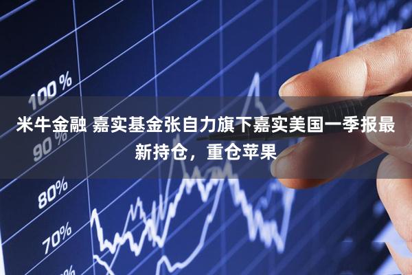 米牛金融 嘉实基金张自力旗下嘉实美国一季报最新持仓，重仓苹果